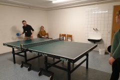 Ping-Pong bis tief in die Nacht.