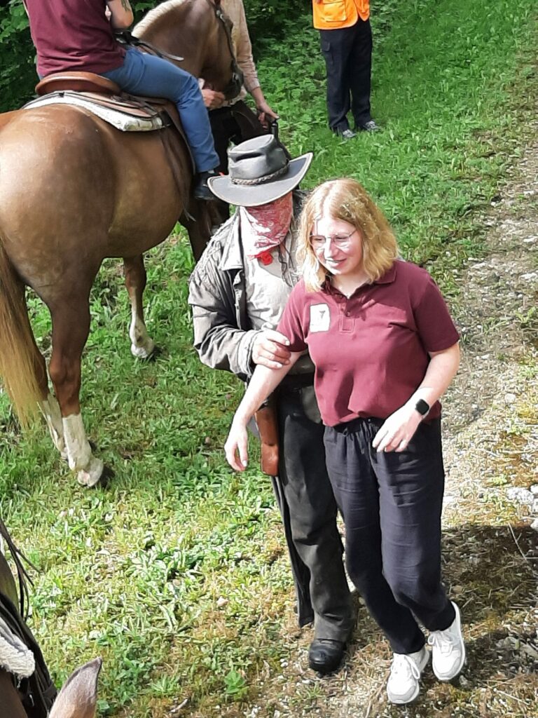 Nadine wird von Bandit entführt